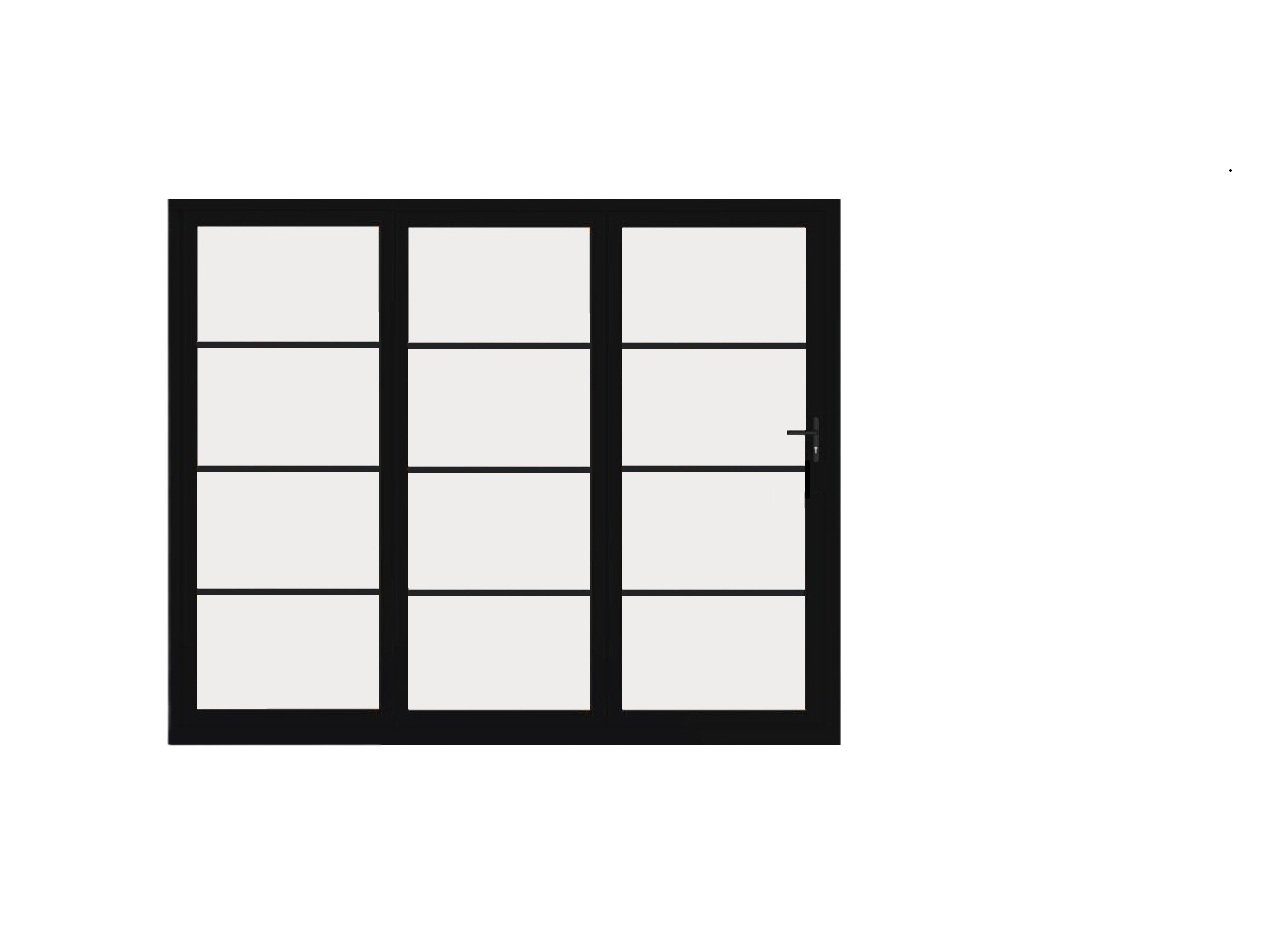 Bespoke 3 Panel Bifold (3 Astragal Bars)