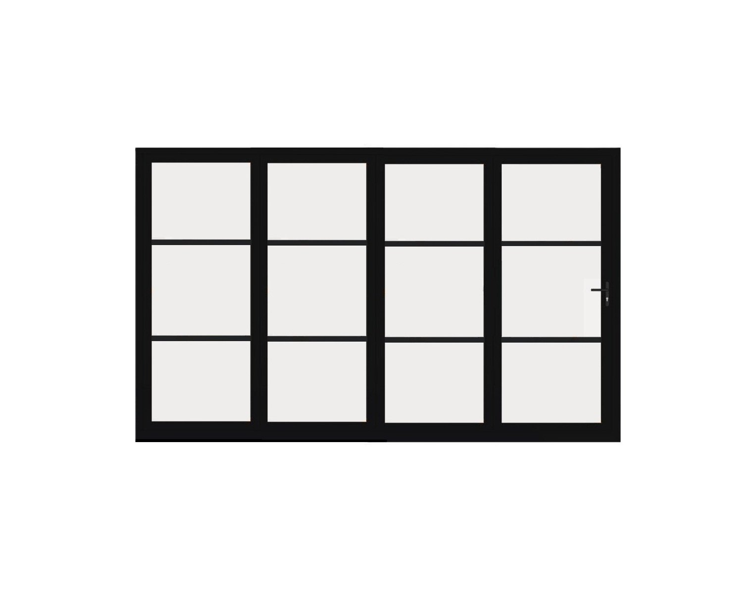 Bespoke 4 Panel Bifold (2 Astragal Bars)
