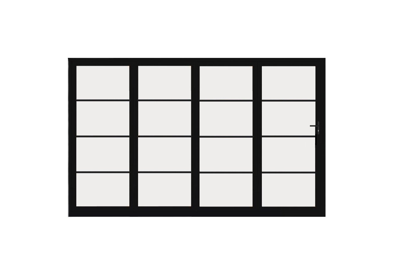 Bespoke 4 Panel Bifold (3 Astragal Bars)