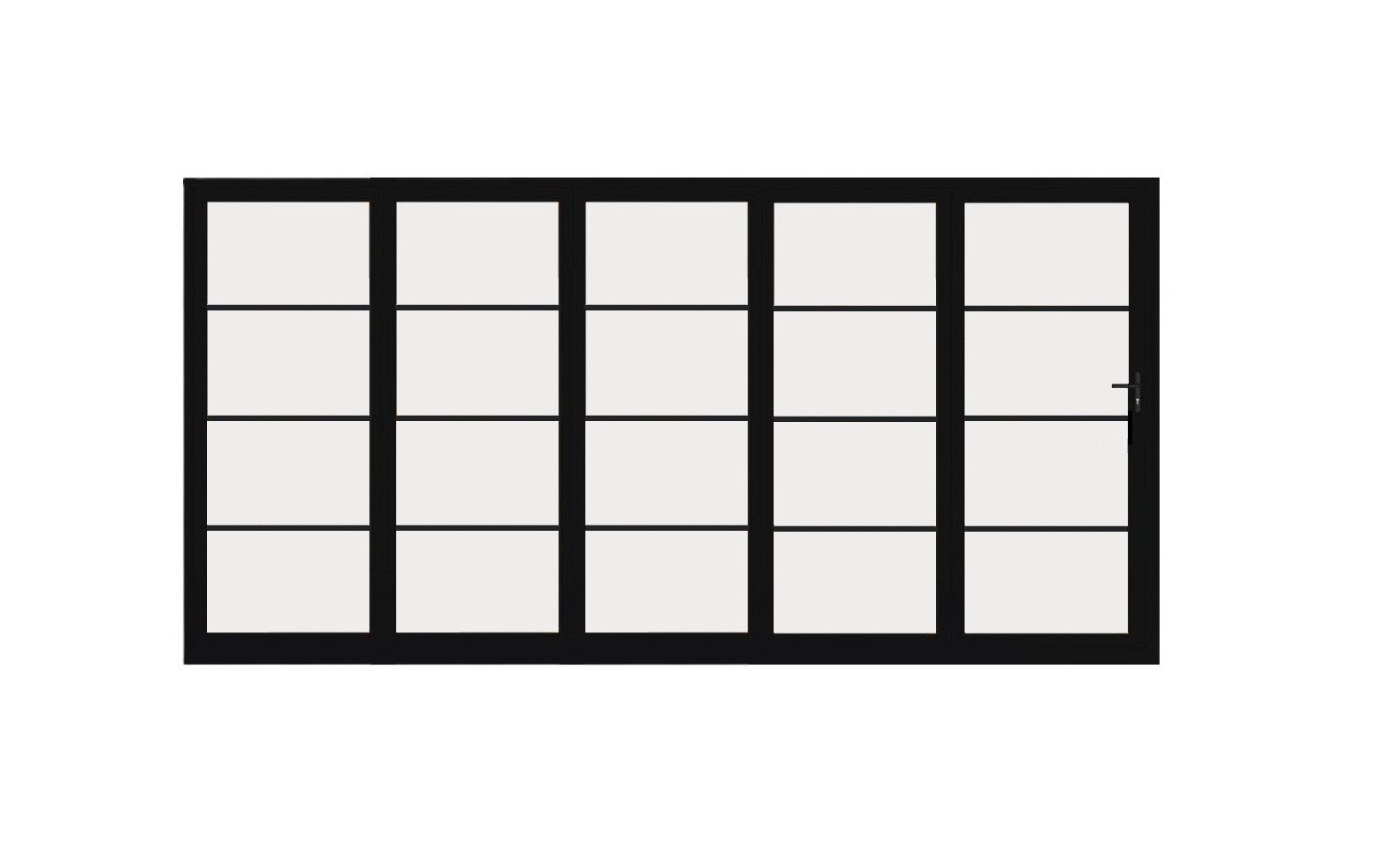 Bespoke 5 Panel Bifold (3 Astragal Bars)